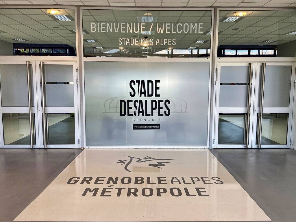 Vitrine Stade des Alpes Grenoble