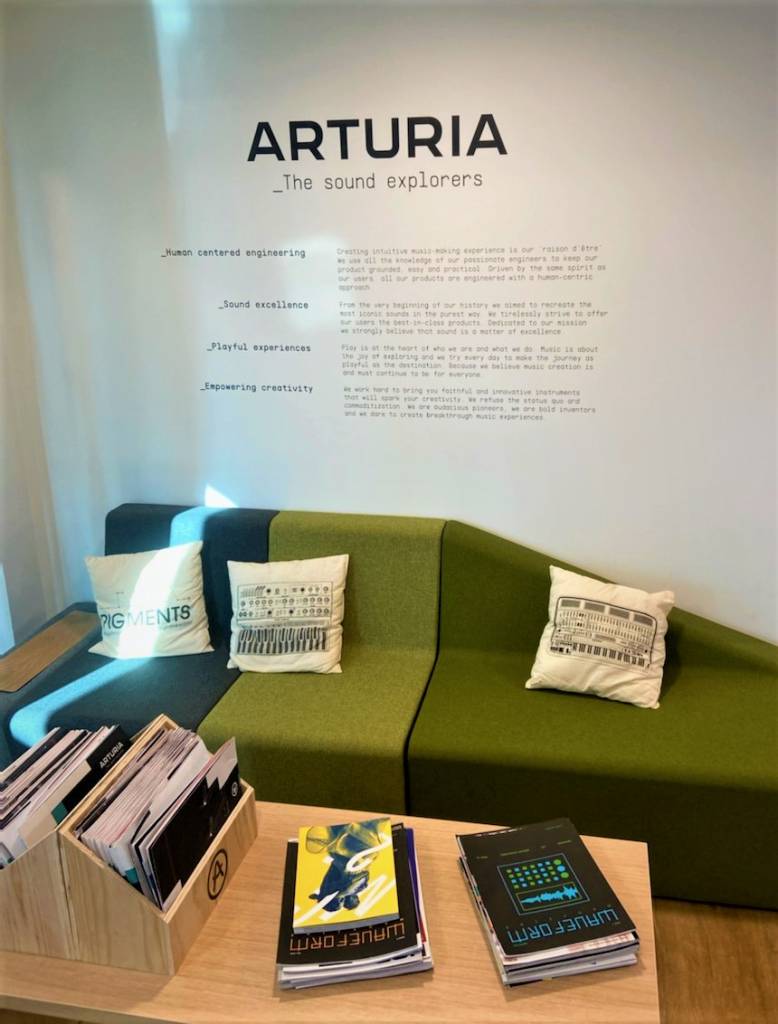 Covering mural pour ARTURIA