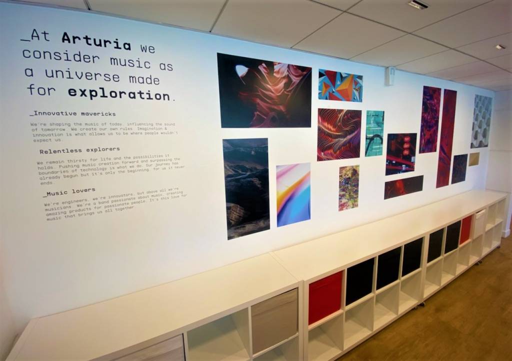 Covering mural pour ARTURIA