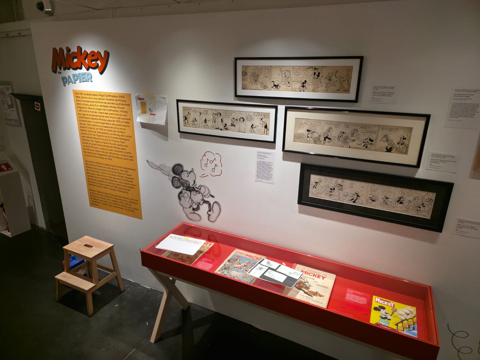 Exposition éphémère MICKEY