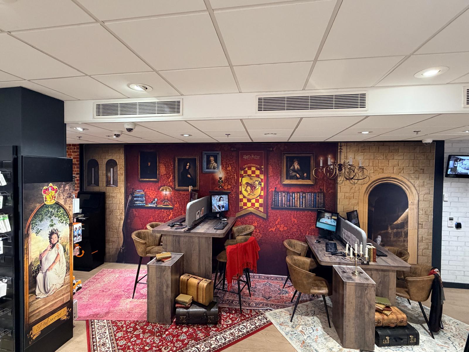 Expo éphémère Harry Potter pour Orange