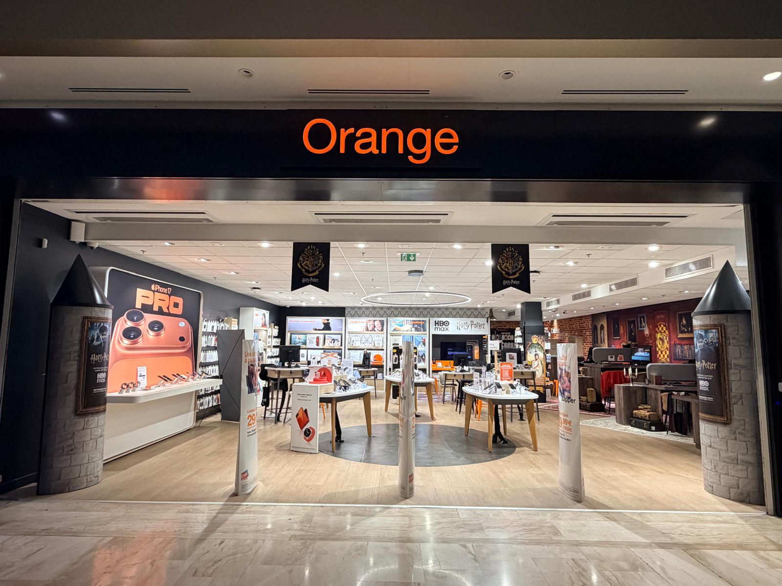 Expo éphémère Harry Potter pour Orange