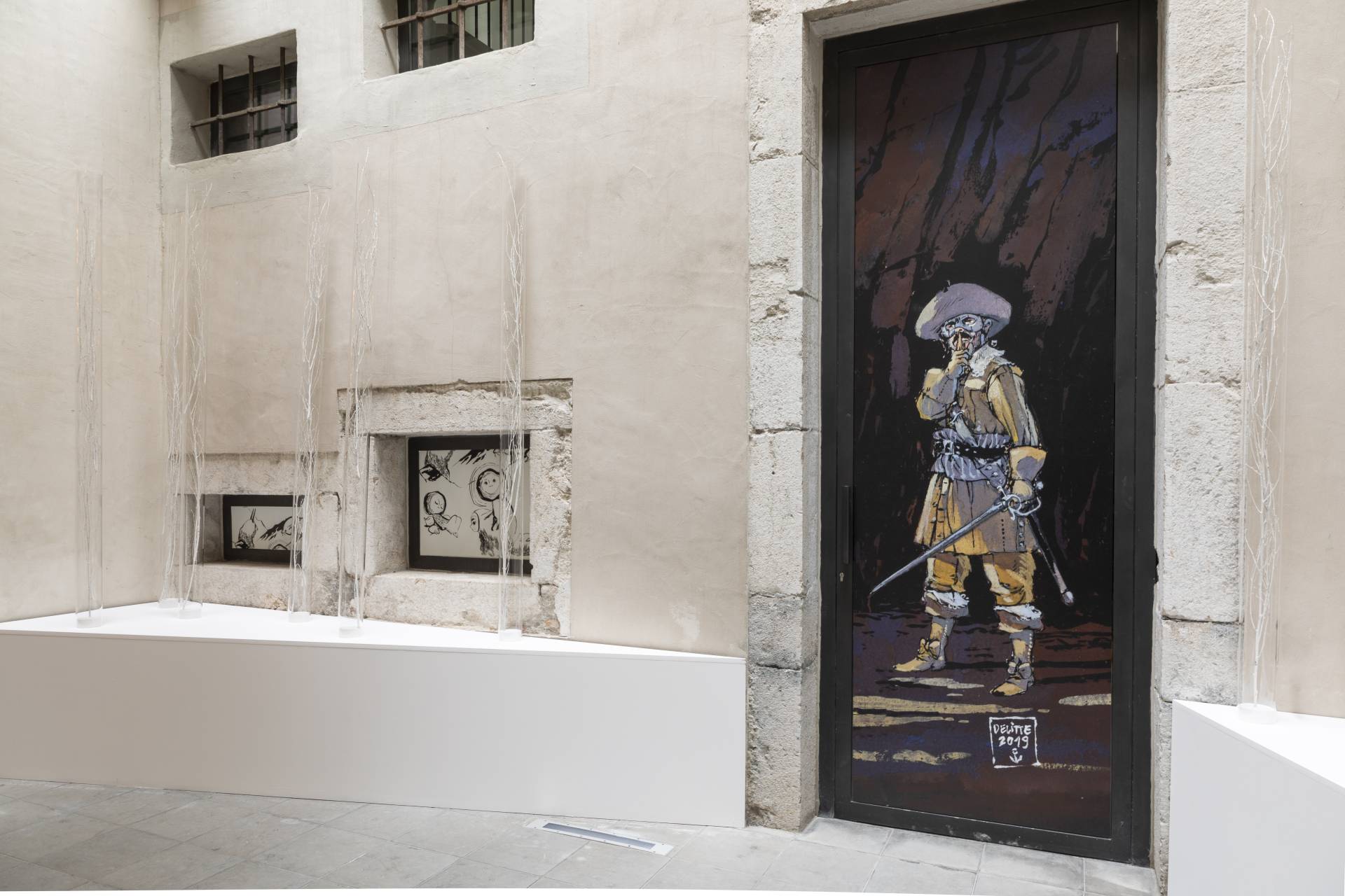 Exposition La Montagne pour Glénat