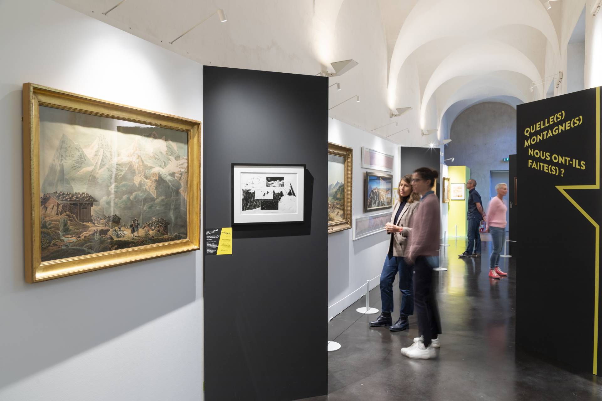 Exposition La Montagne pour Glénat