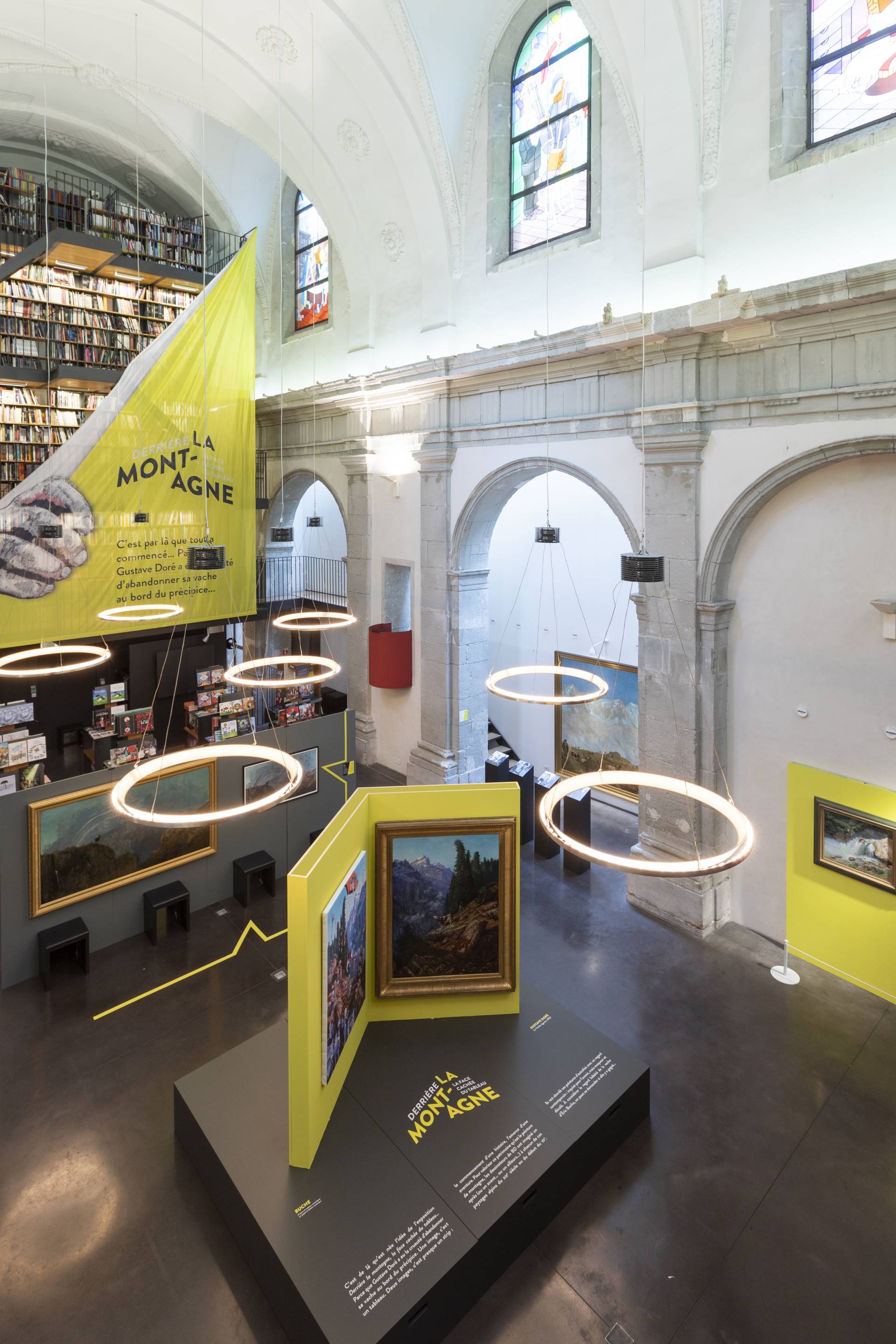 Exposition La Montagne pour Glénat