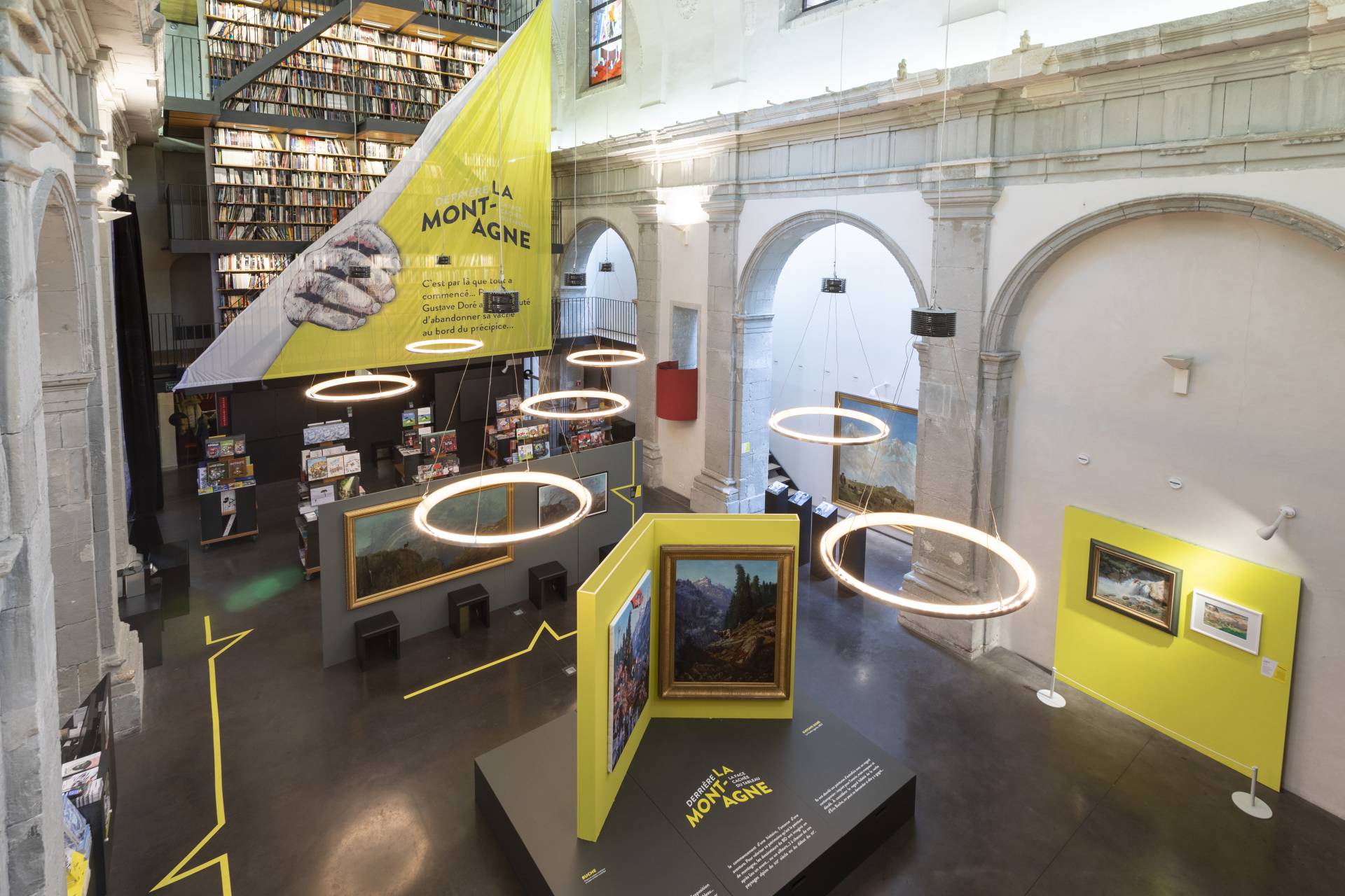 Exposition La Montagne pour Glénat