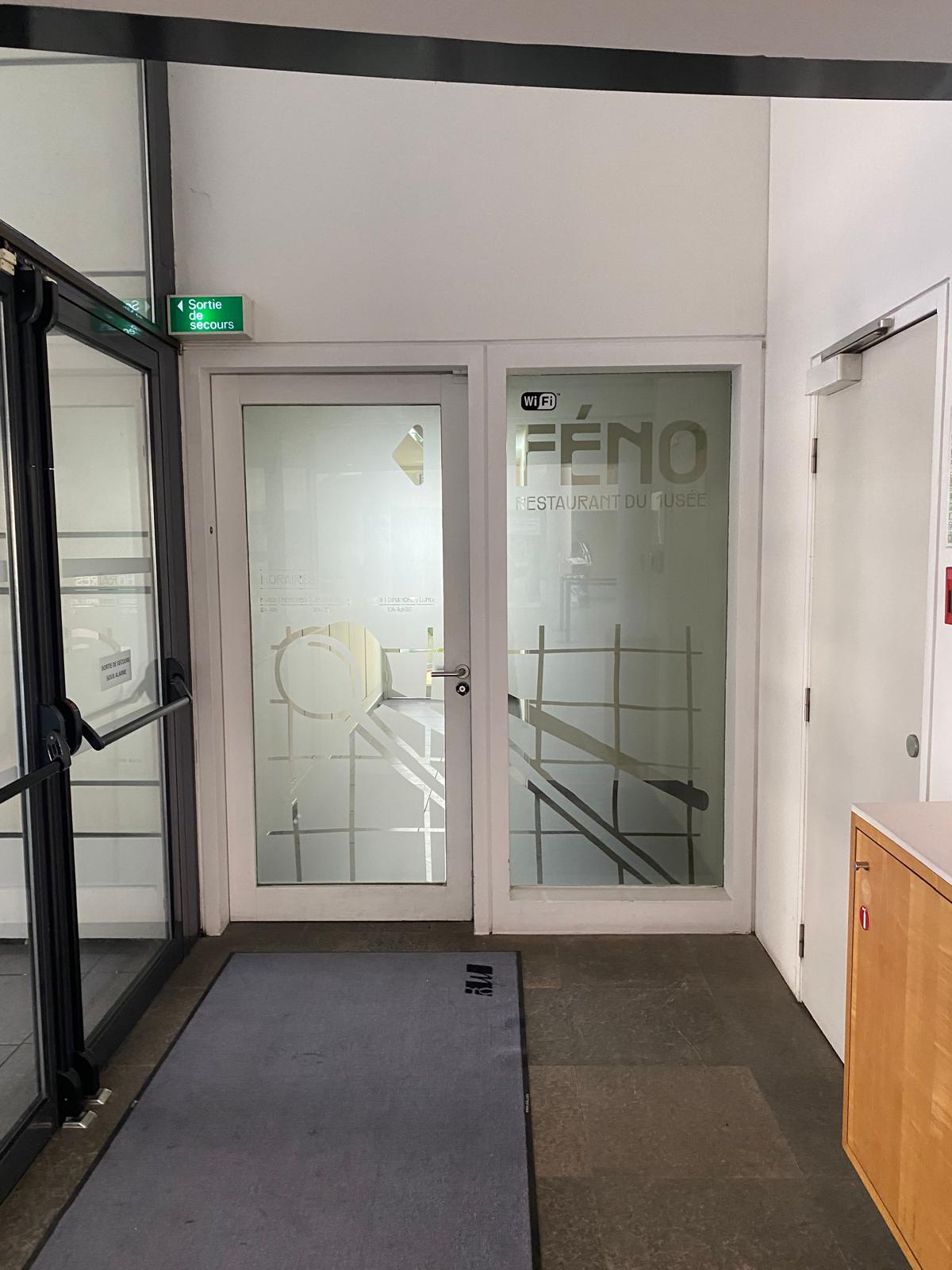 Signalétique directionnelle pour FÉNO