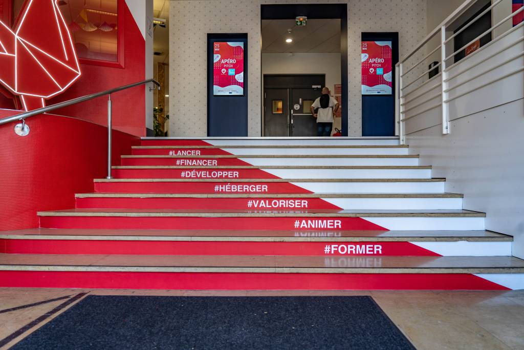 Signalétique directionnelle pour LA FRENCH TECH