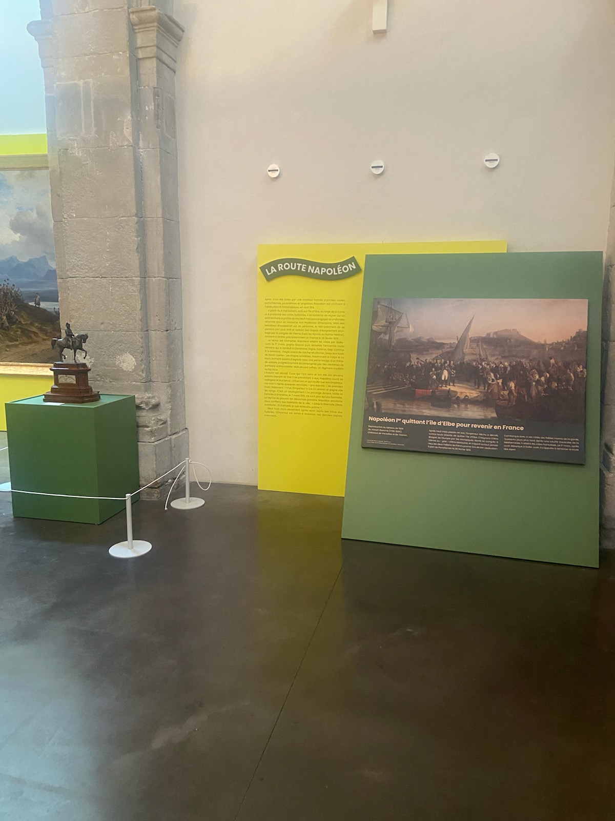 Exposition GLÉNAT signalétique