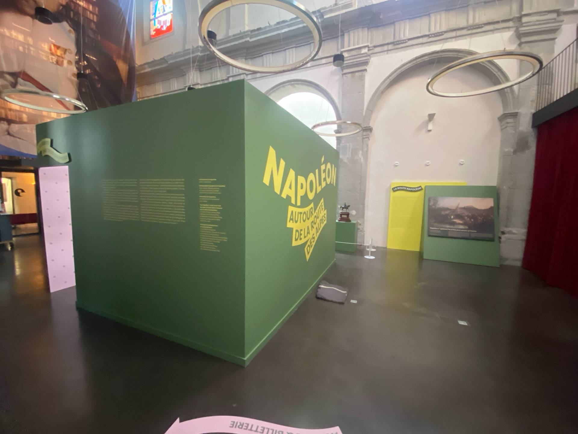 Exposition GLÉNAT signalétique