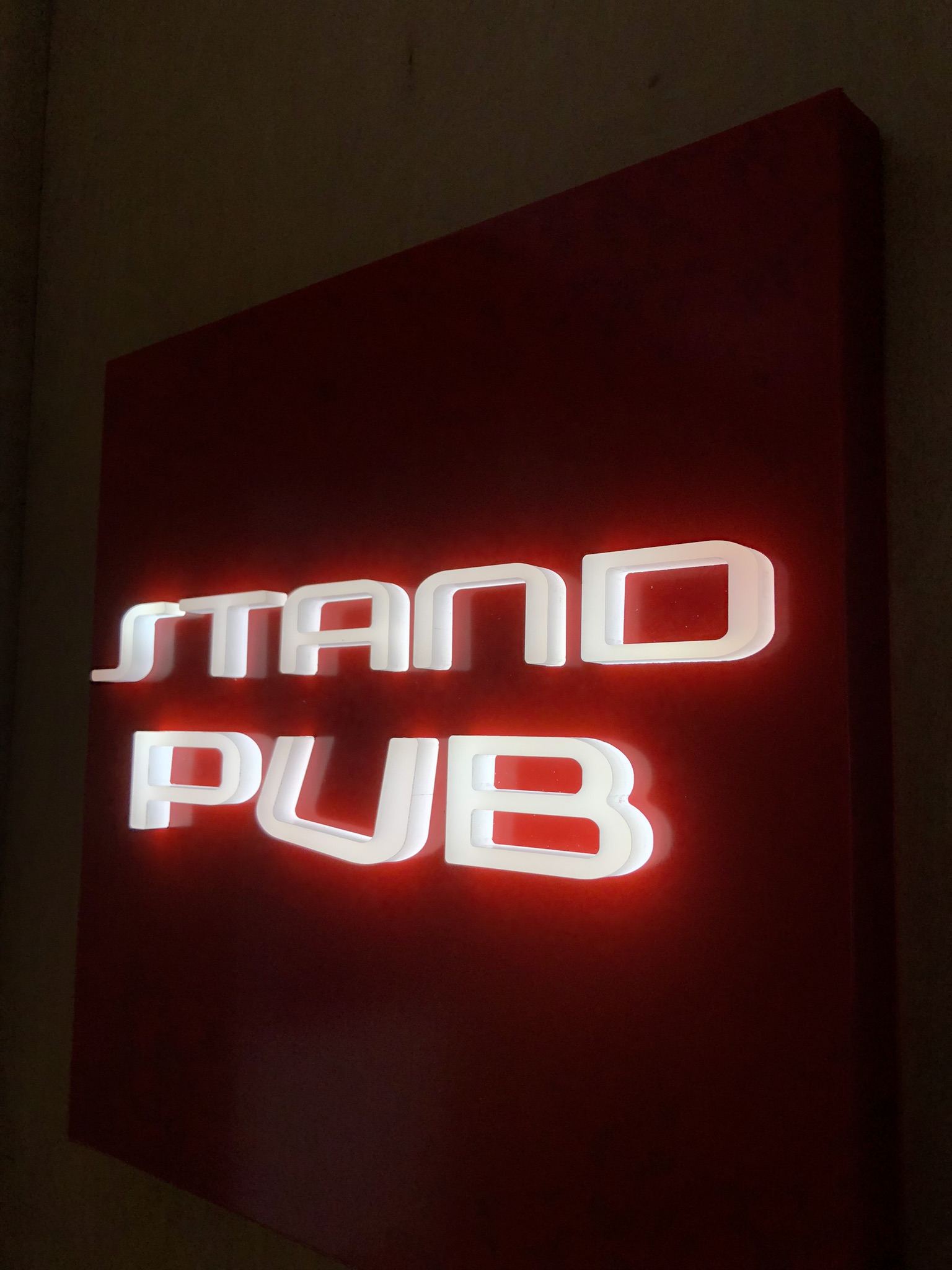 Logo lumineux STAND PUB