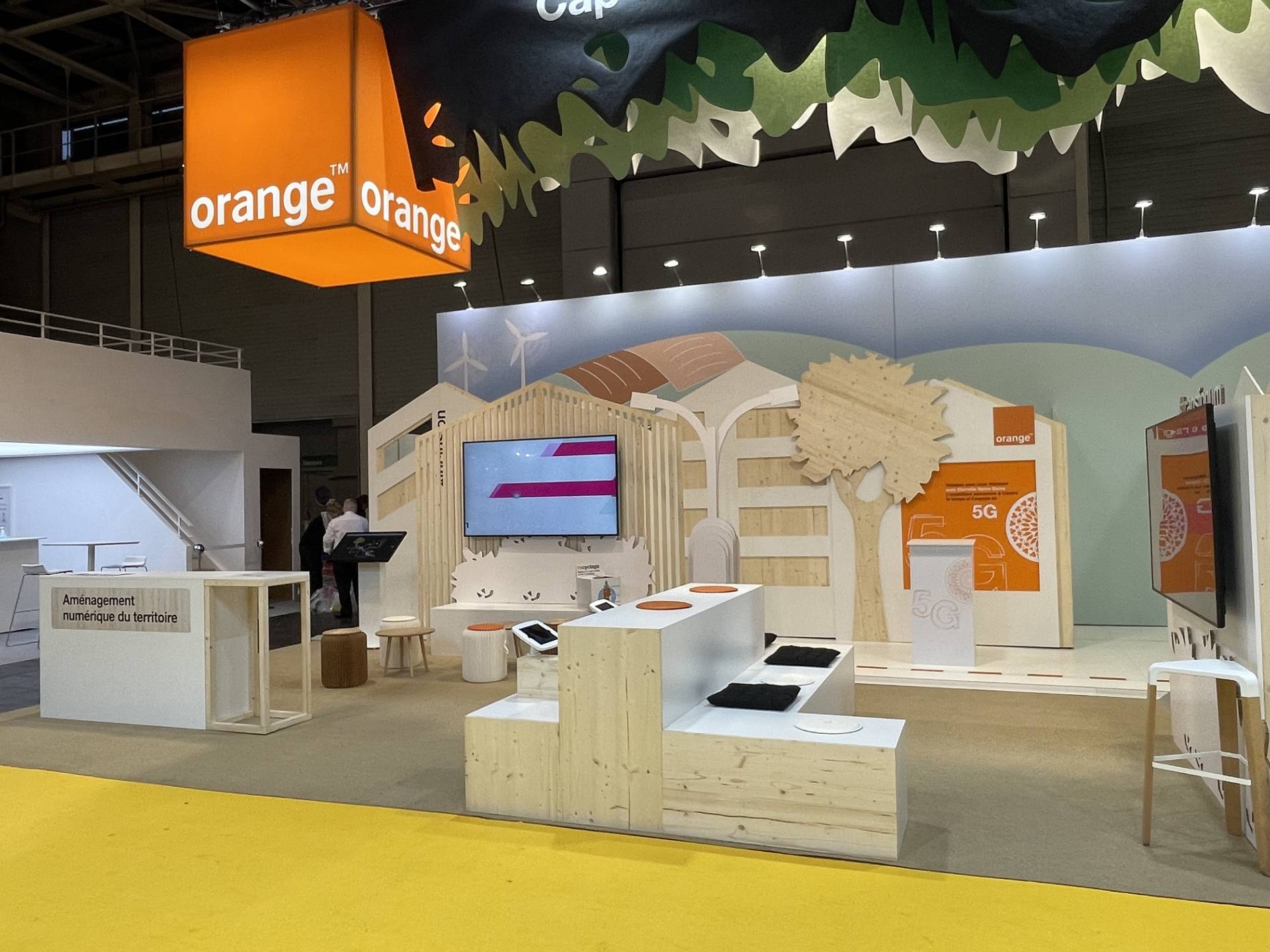 Signalétique RSE pour ORANGE