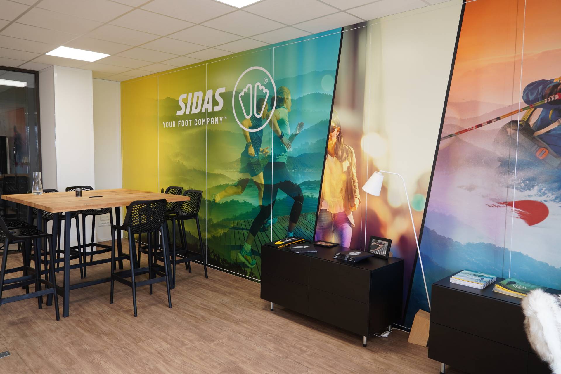 Covering mural pour SIDAS