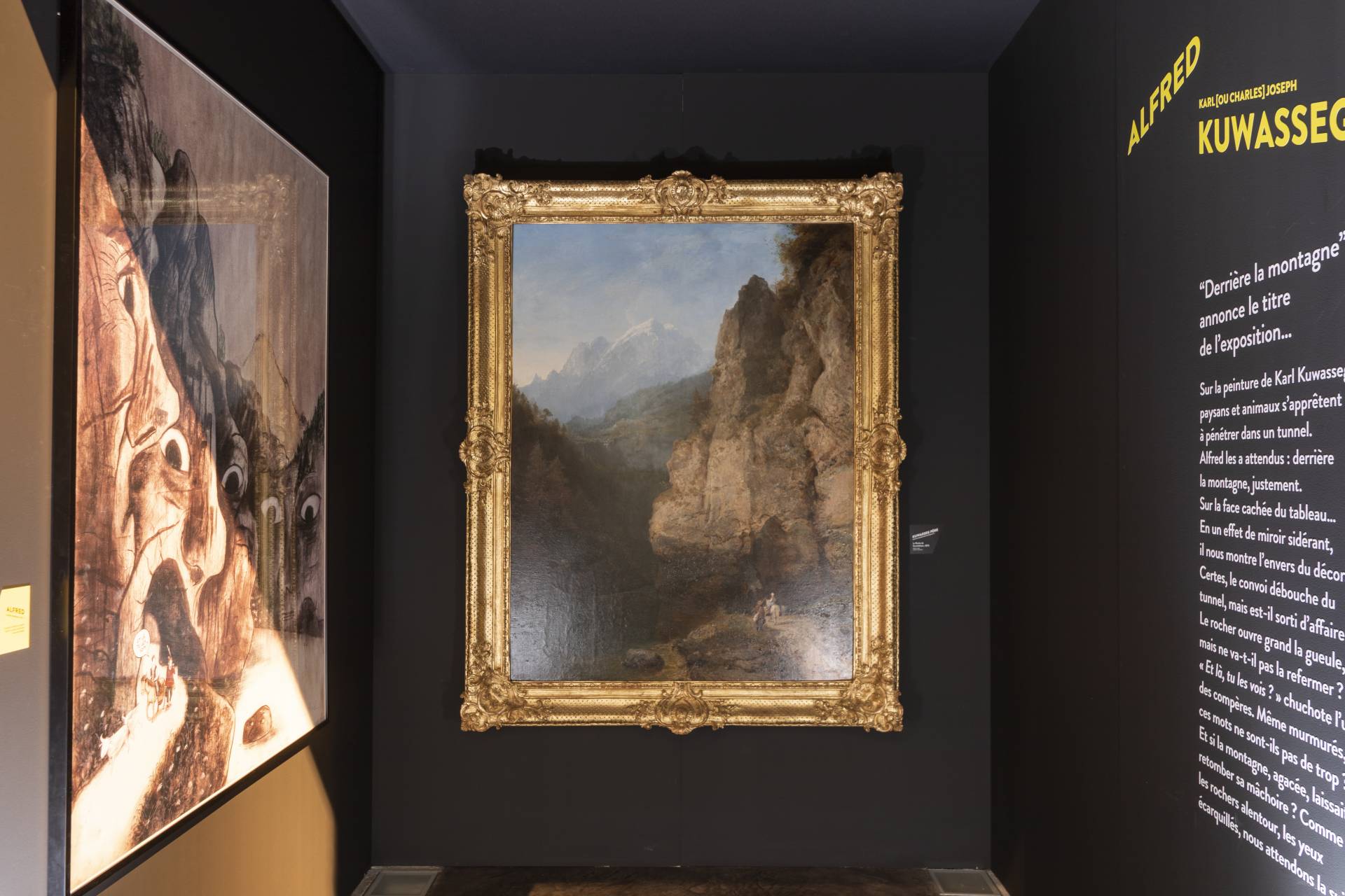 Covering mural pour Glénat — "Derrière la montagne"