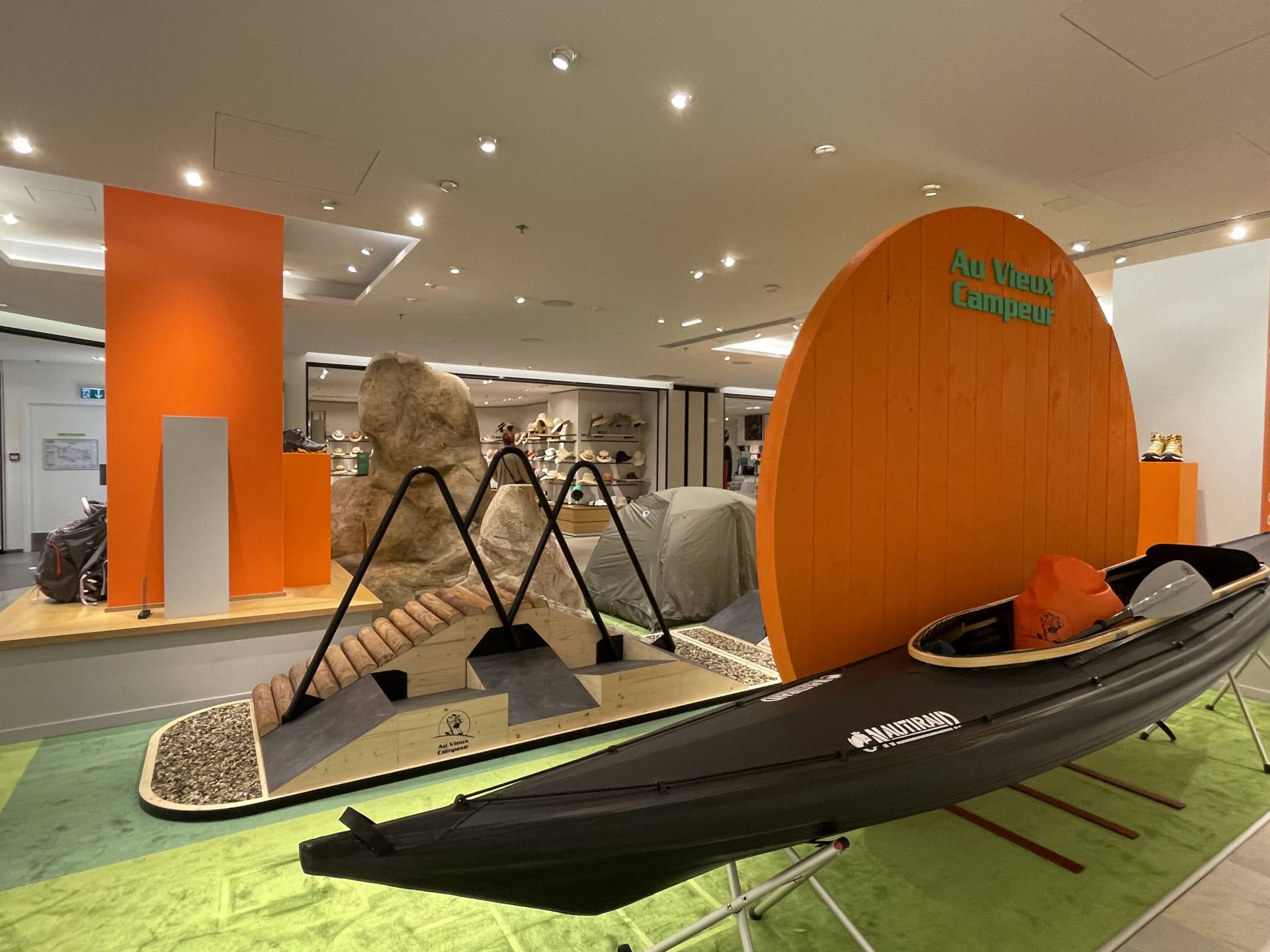 Show-room AU VIEUX CAMPEUR