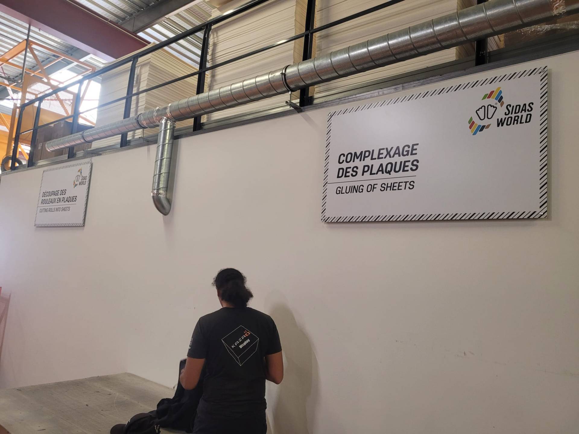 Covering mural Atelier SIDAS