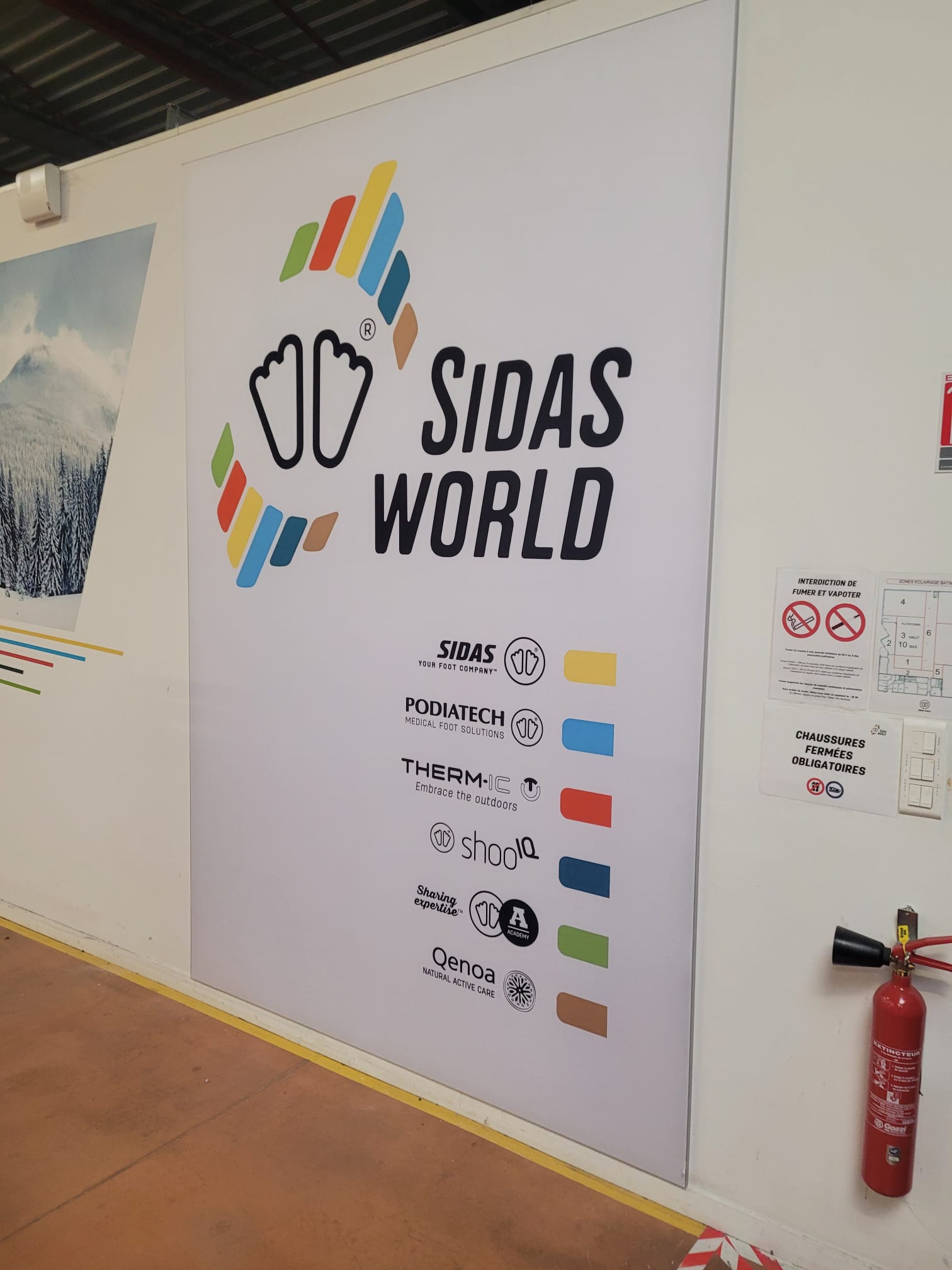 Covering mural Atelier SIDAS