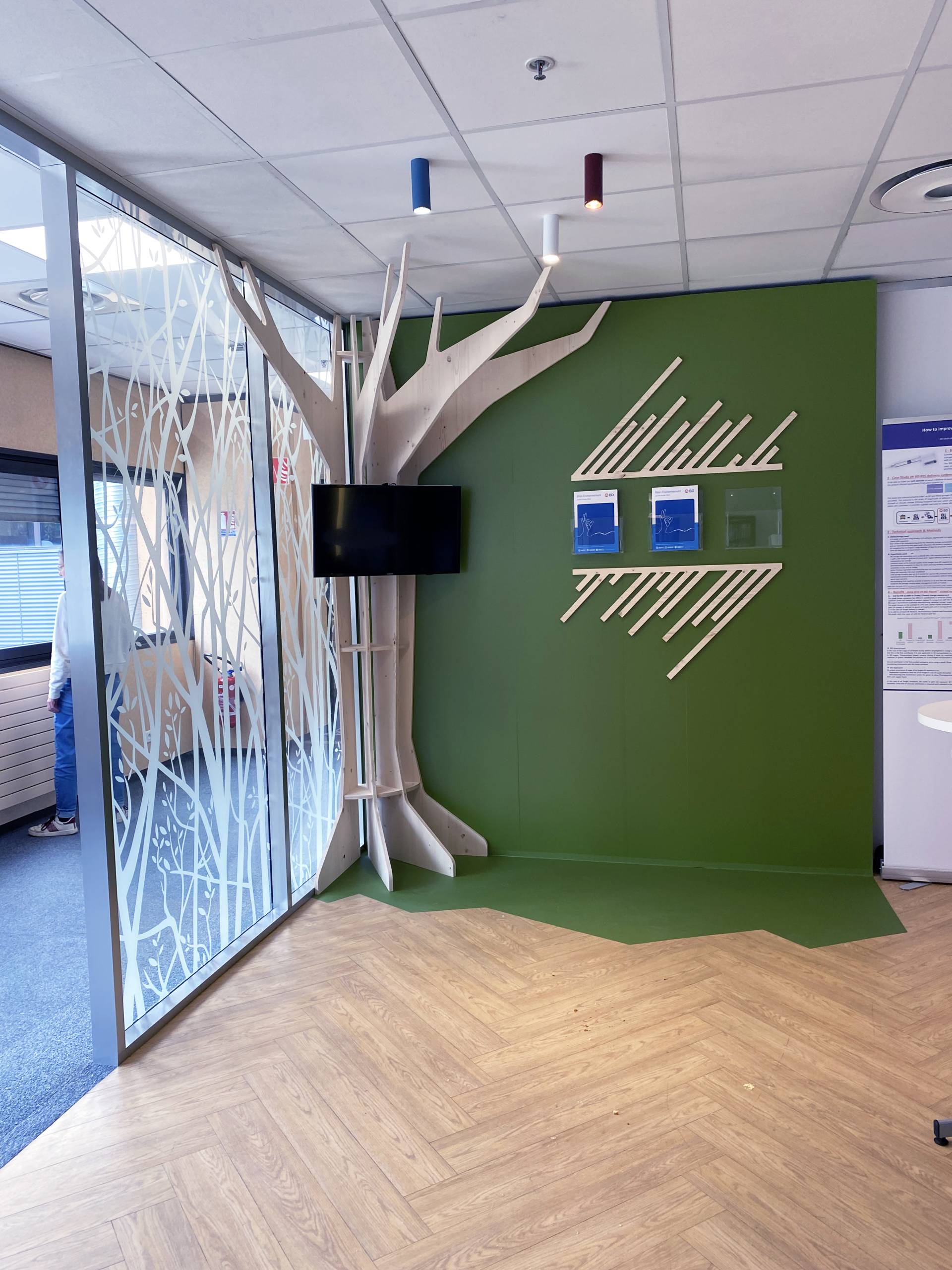 Décor magasin BD