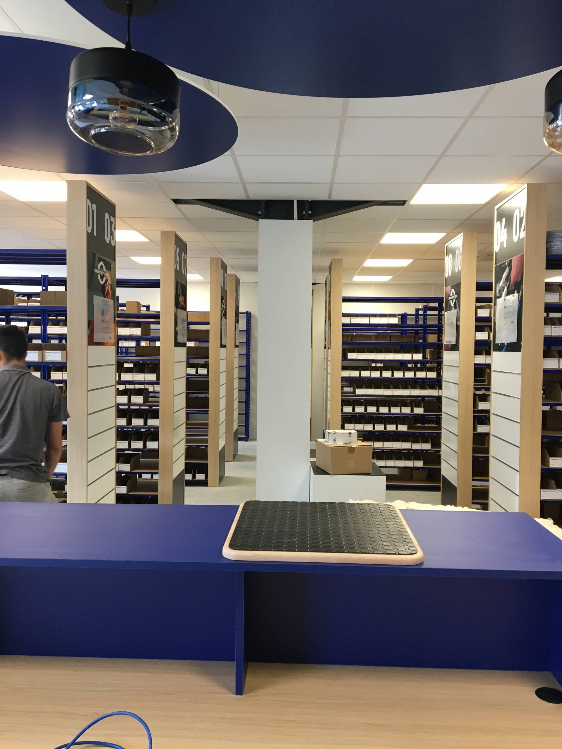 Décor magasin Hydrosystem