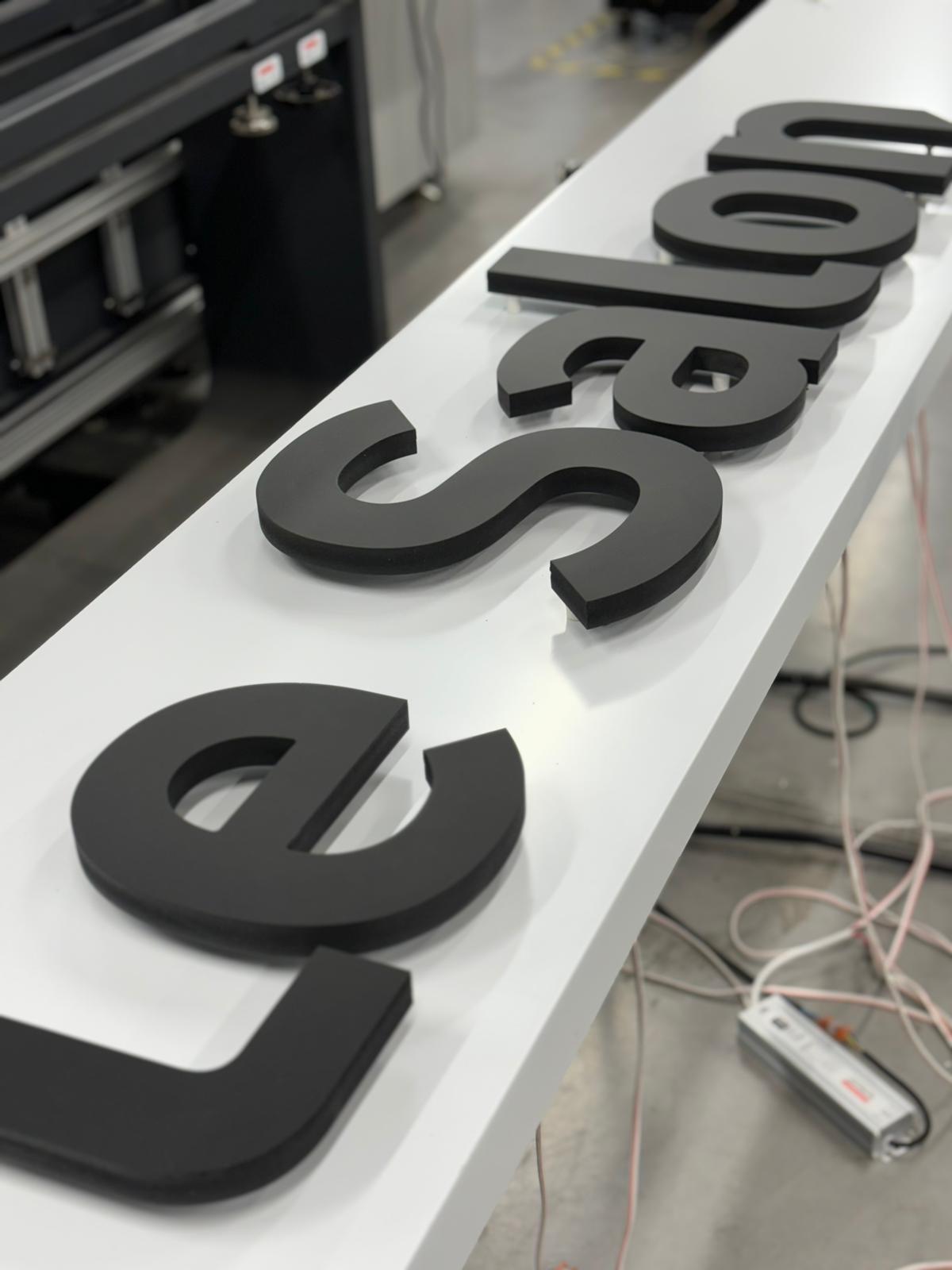 Enseigne murale LE SALON