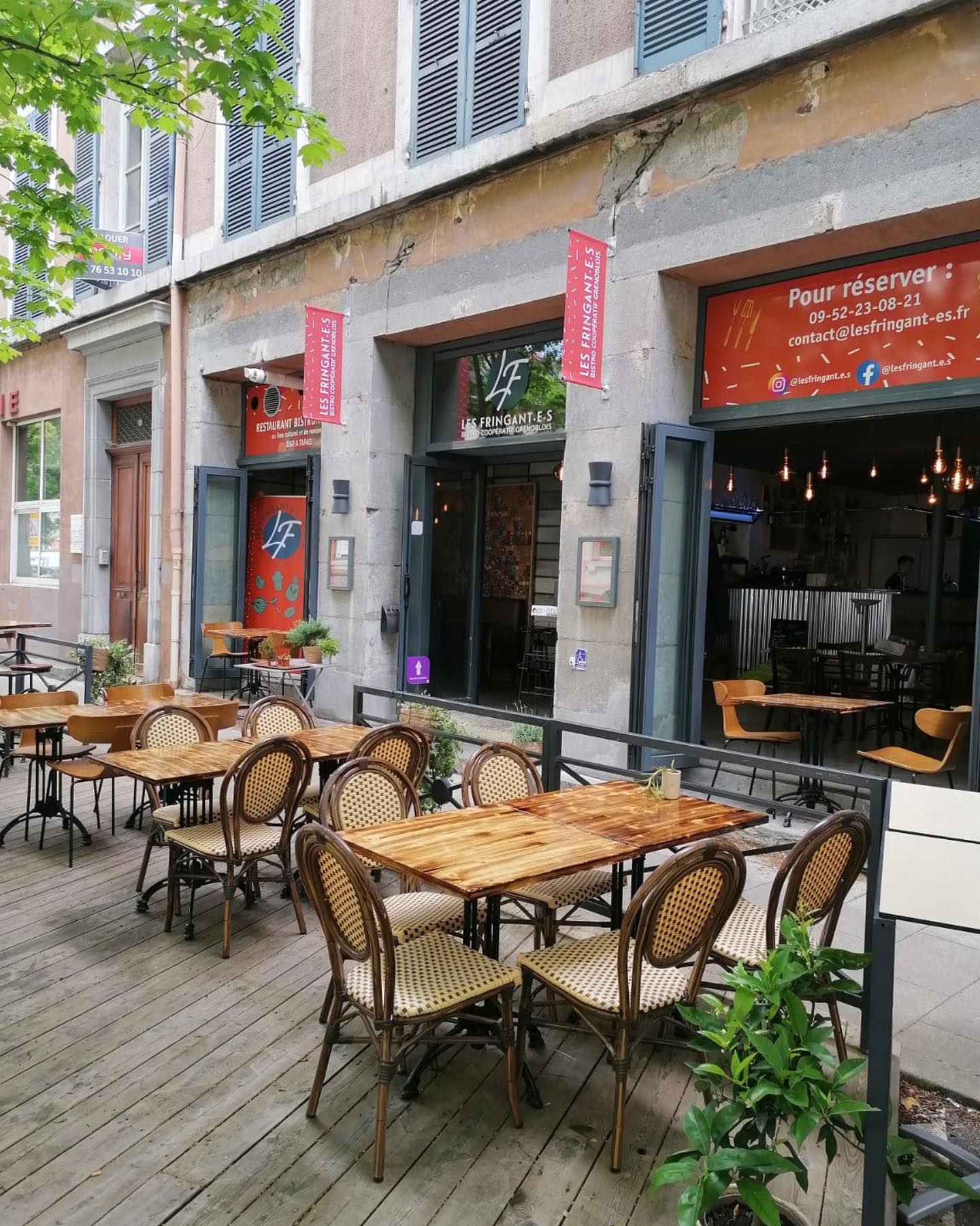 Enseigne murale Les Fringantes