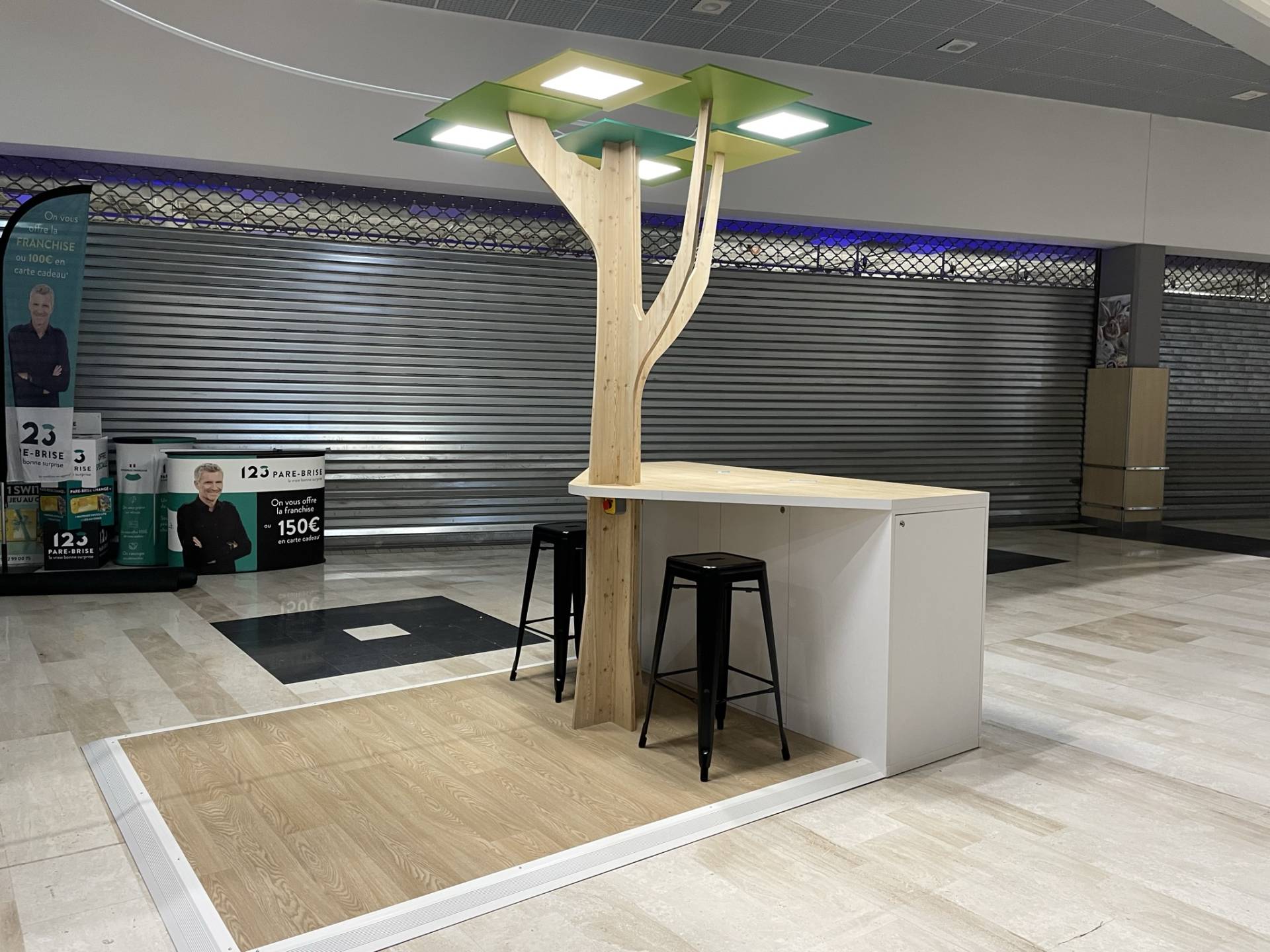 LUMINAIRE 123 PARE BRISE