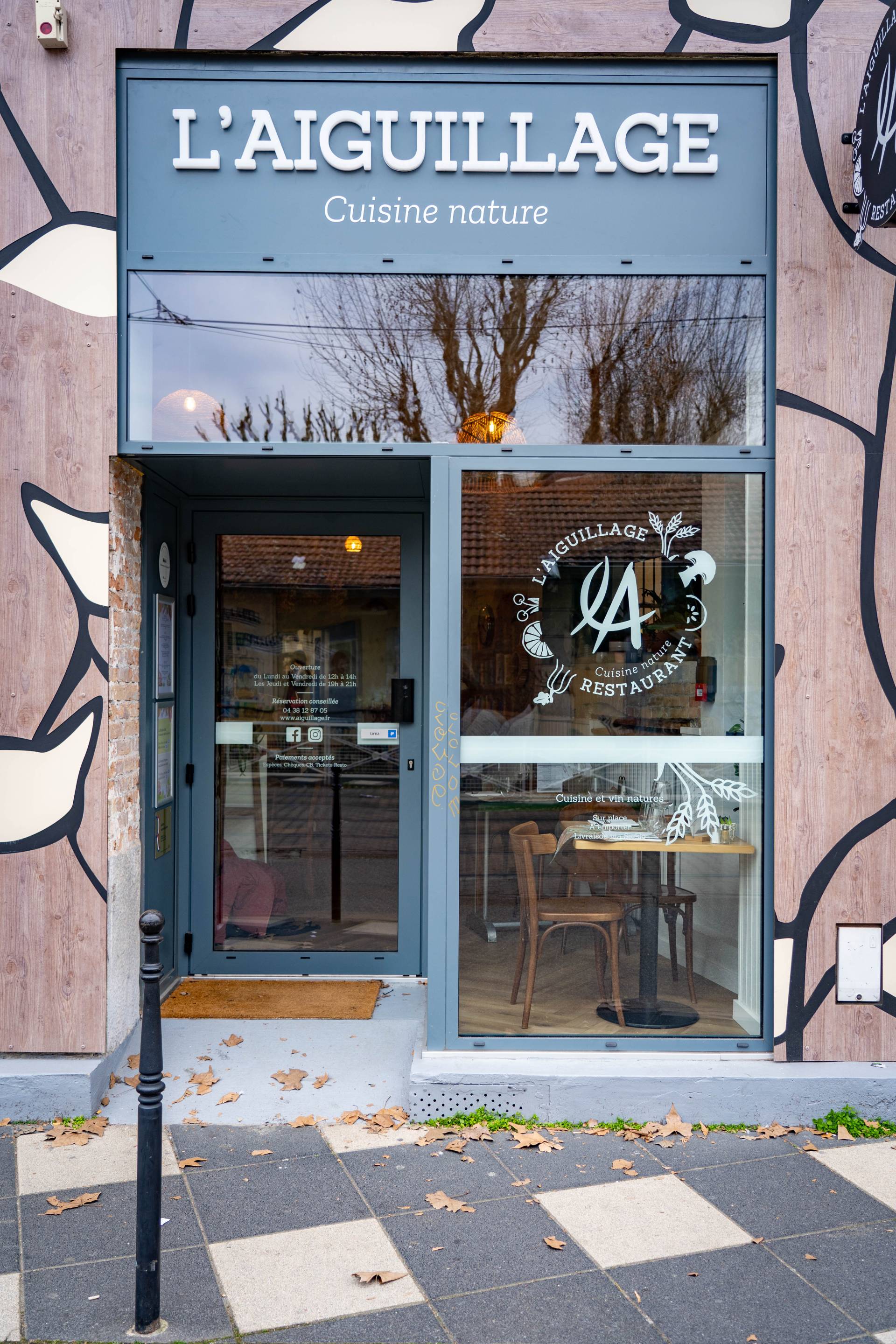 Lettres en relief L'AIGUILLAGE